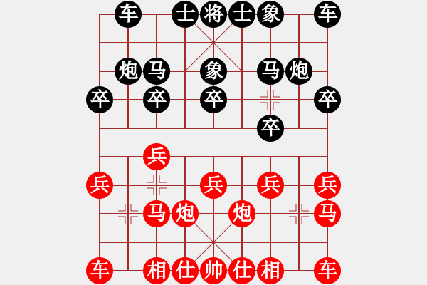 象棋棋譜圖片：孫思陽(yáng) 先和 張培俊 - 步數(shù)：10 