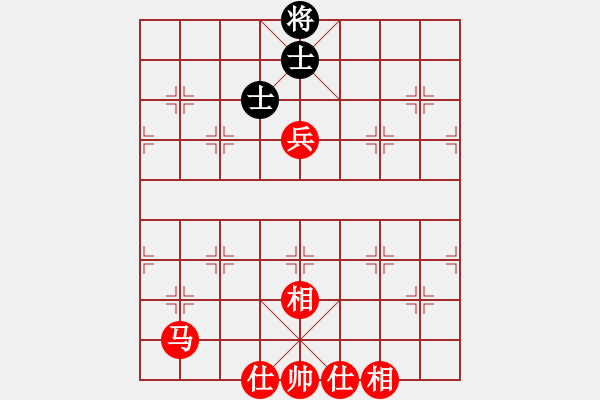 象棋棋譜圖片：馬兵對2士 - 步數(shù)：0 