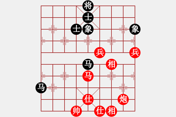 象棋棋譜圖片：外圍波集團(tuán)(天帝)-勝-弈棋美仙子(天帝) - 步數(shù)：110 