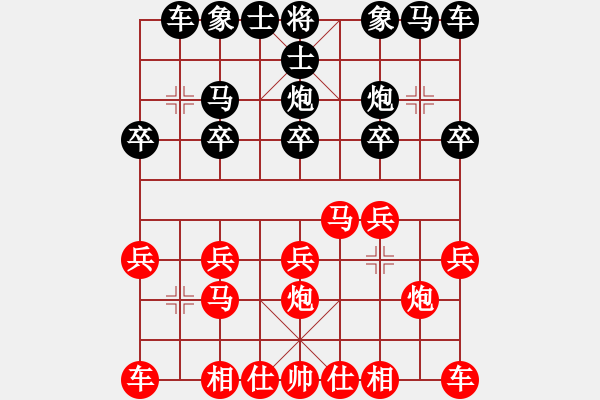 象棋棋譜圖片：棋風(fēng)無痕先勝北方劍客 - 步數(shù)：10 