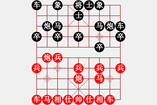 象棋棋譜圖片：印尼 伊萬(wàn)．塞蒂亞萬(wàn) 勝 印尼 林進(jìn)強(qiáng) - 步數(shù)：10 