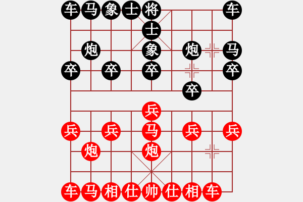 象棋棋譜圖片：鶴城西園（林） 先勝 1011596862 - 步數(shù)：10 