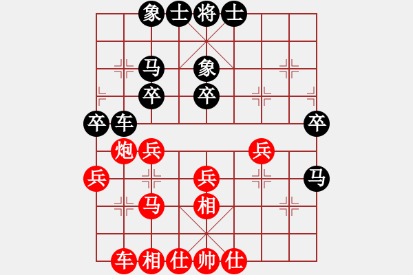 象棋棋譜圖片：selena(9星)-和-樂匯城(9星) - 步數(shù)：30 