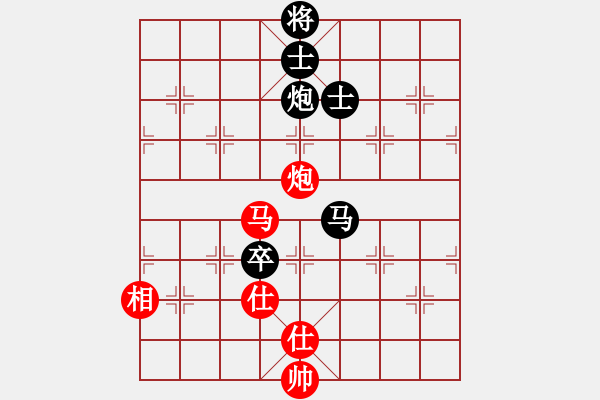 象棋棋譜圖片：打擂代理(無上)-和-不游泳的魚(日帥)順炮直車對橫車 紅仕角炮 - 步數(shù)：190 