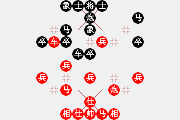 象棋棋譜圖片：曉悅(天罡)-勝-黃詩薇(電神) - 步數(shù)：40 