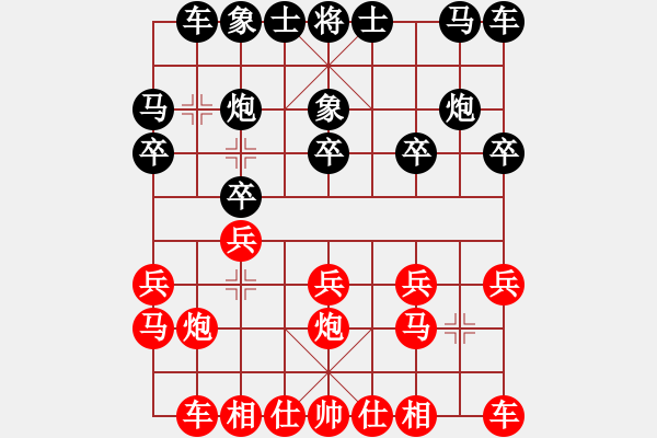 象棋棋譜圖片：大衛(wèi)尼察(4段)-負-警備區(qū)上校(3段) - 步數(shù)：10 