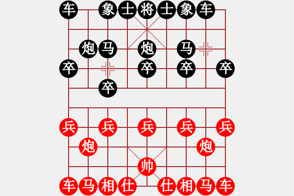 象棋棋譜圖片：永州小李VS老劉（8先） - 步數(shù)：10 