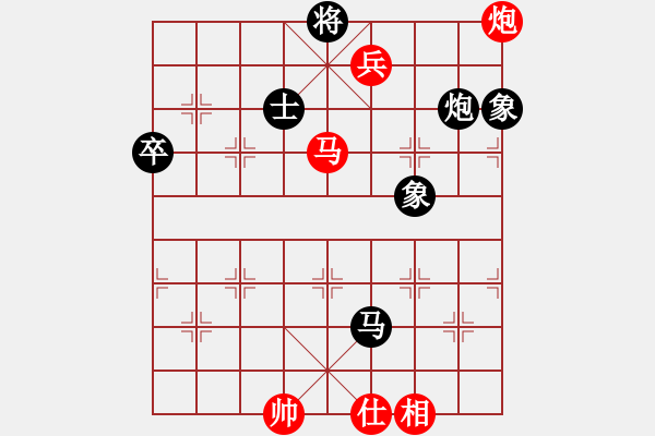 象棋棋谱图片：谢靖 先和 陆伟韬 - 步数：100 