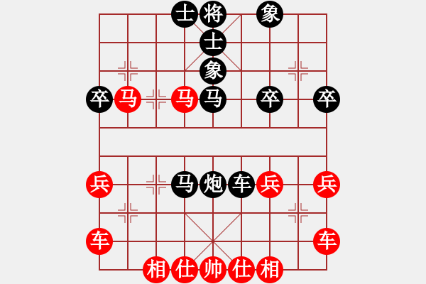 象棋棋譜圖片：車馬奔騰急，帥府狼煙起 - 步數(shù)：0 