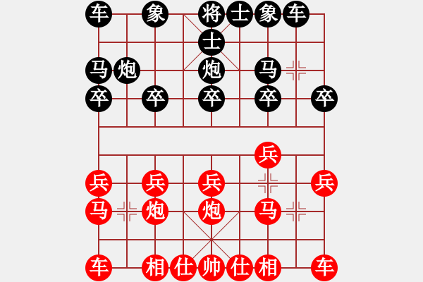 象棋棋譜圖片：剪刀(9星)-和-wxqyb(9星) - 步數(shù)：10 