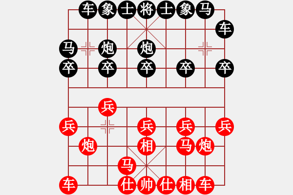 象棋棋譜圖片：李老虎(1段)-負(fù)-三將就餐好(6段) - 步數(shù)：10 