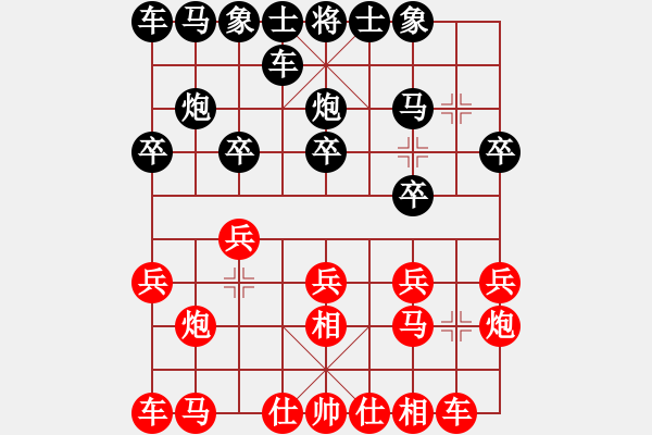 象棋棋譜圖片：仲秋第三輪 郭之玉先勝楊現(xiàn)仃 - 步數(shù)：10 