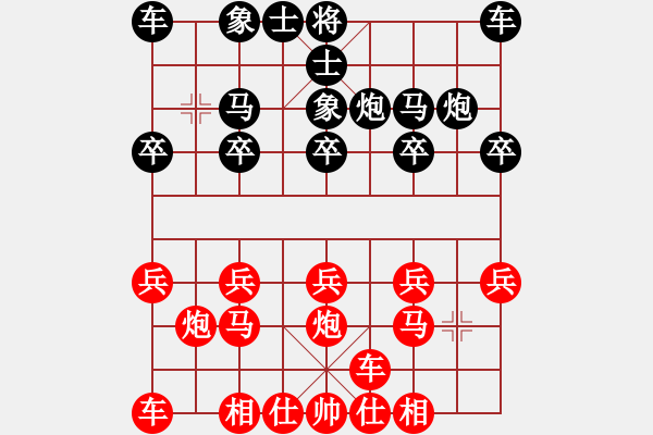 象棋棋譜圖片：橫才俊儒[292832991] -VS- 【秋之楓葉】[2980353824] - 步數(shù)：10 