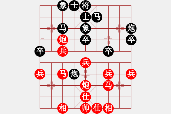 象棋棋譜圖片：許曉峰(5級)-勝-愛棋老頭一(4r) - 步數(shù)：30 