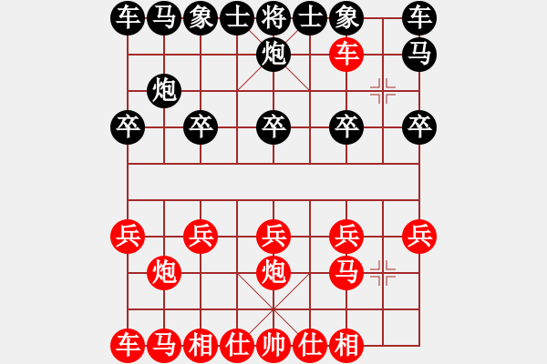 象棋棋譜圖片：龍勝渝勝朱贇 - 步數(shù)：10 