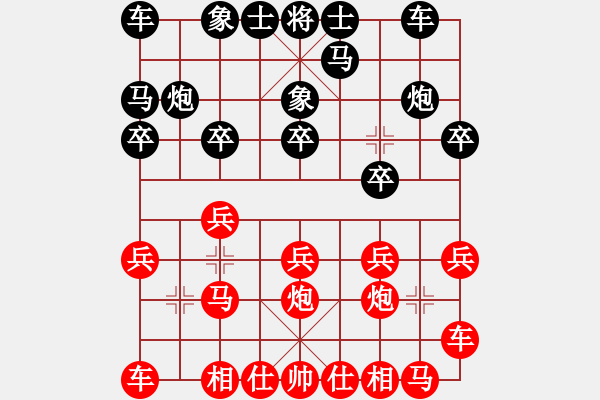 象棋棋譜圖片：昆侖 VS z[zlpqhy2009] - 步數(shù)：10 