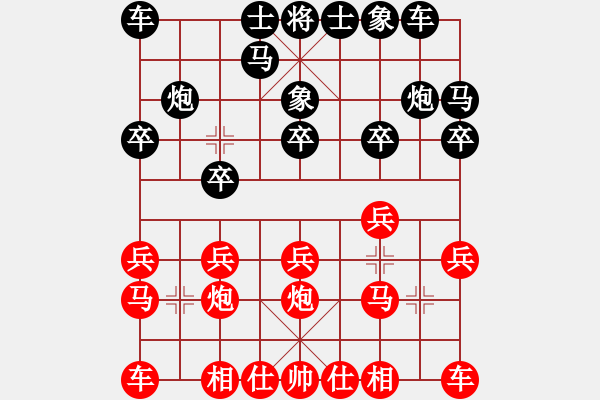 象棋棋譜圖片：蘋果蛀蟲 勝 qqq - 步數(shù)：10 