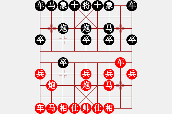 象棋棋譜圖片：張凱淳 先勝 梁耀文 - 步數(shù)：10 