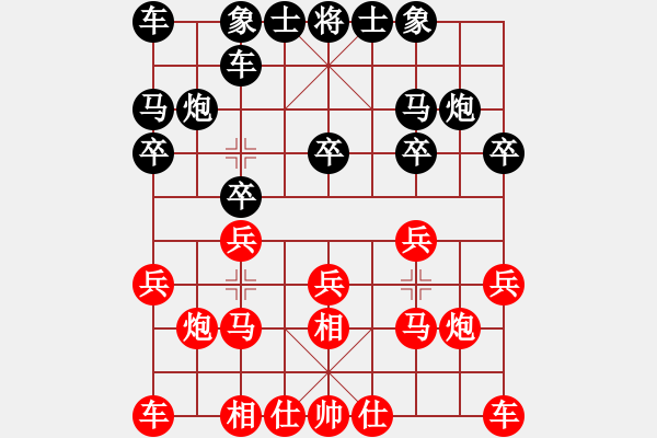 象棋棋譜圖片：石頭先VS明哥.txt - 步數(shù)：10 