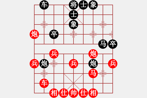 象棋棋譜圖片：阿明明(北斗)-勝-野馬飛馳(天罡) - 步數(shù)：30 