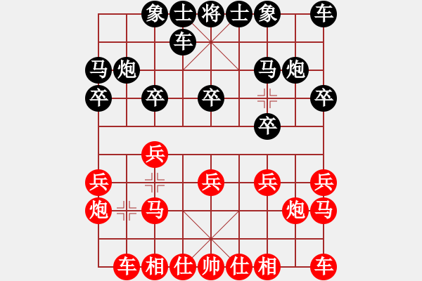 象棋棋譜圖片：‖棋家軍‖[474177218] -VS- 徐老大[1139442516] - 步數(shù)：10 