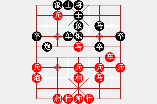 象棋棋譜圖片：景德鎮(zhèn) 劉飚 勝 景德鎮(zhèn) 萬(wàn)長(zhǎng)根 - 步數(shù)：40 