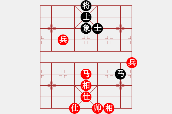 象棋棋譜圖片：過(guò)宮炮直車(chē)進(jìn)七兵對(duì)左中炮正馬（黑炮2平1）   shskk(4段)-勝-huafengzhu(4段) - 步數(shù)：60 