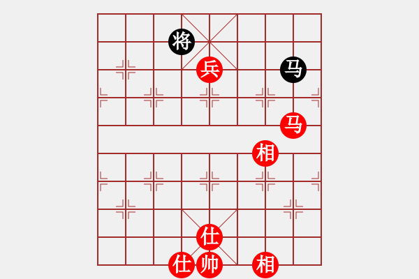 象棋棋譜圖片：過(guò)宮炮直車(chē)進(jìn)七兵對(duì)左中炮正馬（黑炮2平1）   shskk(4段)-勝-huafengzhu(4段) - 步數(shù)：95 