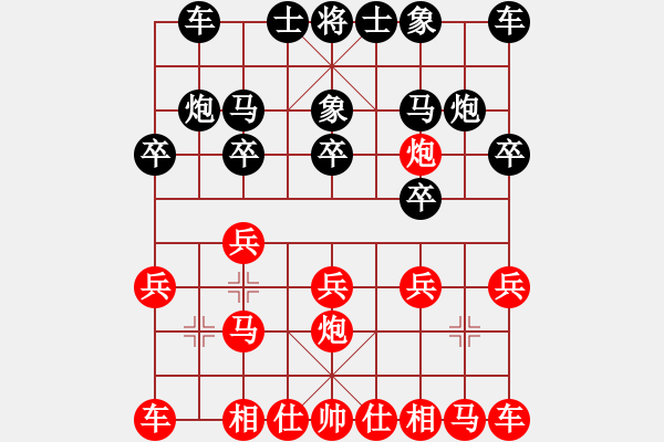 象棋棋譜圖片：天下圍攻(7段)-負(fù)-仙人指錯路(8段) - 步數(shù)：10 