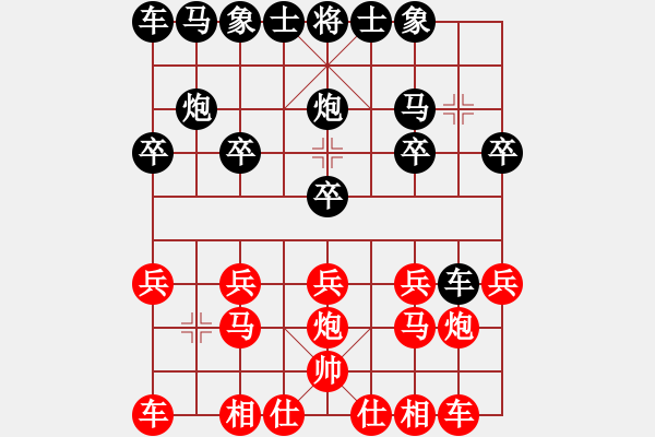 象棋棋譜圖片：阿敏[1776491408] -VS- 兩頭蛇[406039482] - 步數(shù)：10 