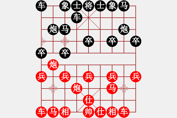 象棋棋譜圖片：大戰(zhàn)三月(6星)-負(fù)-哥哥你錯(cuò)了(8弦) - 步數(shù)：10 