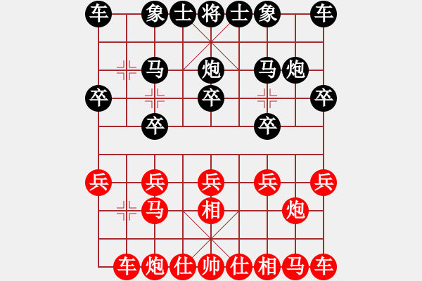 象棋棋譜圖片：戢翼（校尉3）先負于斯為盛（校尉5）202406011054.pgn - 步數(shù)：10 