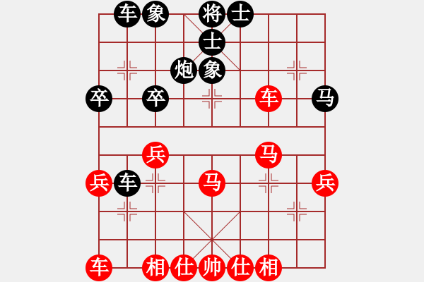 象棋棋譜圖片：nyus2015[紅] -VS- 王將軍1965[黑] - 步數(shù)：40 