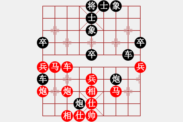 象棋棋譜圖片：從來(lái)不贏棋(3段)-負(fù)-錦州黃帽(6段) - 步數(shù)：50 