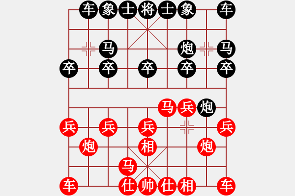 象棋棋譜圖片：第弈乘二集外編第四種象棋萃菁匯編選粹第十三局 周德裕(先勝) 張錦榮 - 步數(shù)：10 