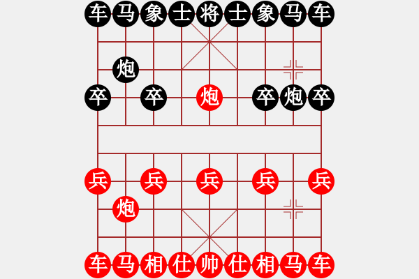 象棋棋譜圖片：東萍DhtmlXQ動態(tài)棋盤FLASH版，東萍象棋網(wǎng)版權(quán)所有 - 步數(shù)：3 