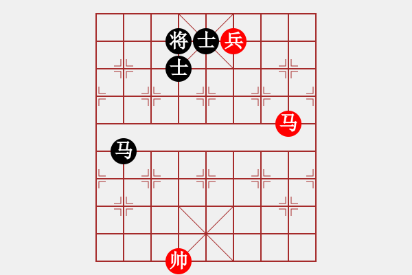 象棋棋譜圖片：第三部分：馬兵類第十局：車士雙低卒勝馬低兵仕相全副圖 - 步數(shù)：0 