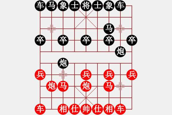 象棋棋譜圖片：步步為贏先勝力量 - 步數(shù)：10 