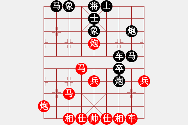 象棋棋譜圖片：江湖八隱(0舵)-和-唐仲虎(0舵) - 步數(shù)：40 