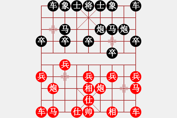 象棋棋譜圖片：水晶蝴蝶 負(fù) 分紅比例符合技術(shù)開 - 步數(shù)：10 