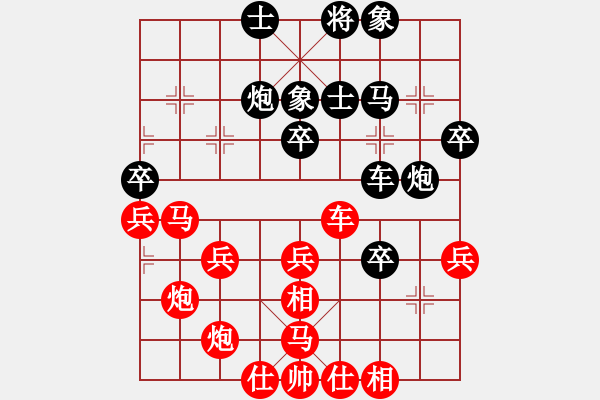 象棋棋譜圖片：lnsjzsbjl(7段)-勝-空襲加沙(3段)五七炮對屏風(fēng)馬進(jìn)７卒 紅左直車對黑右直車左炮過河 - 步數(shù)：50 