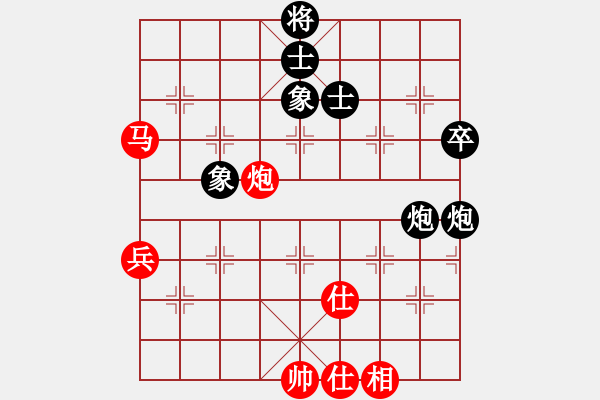 象棋棋譜圖片：梁山武二郎(7段)-和-高俅(5r) - 步數：100 