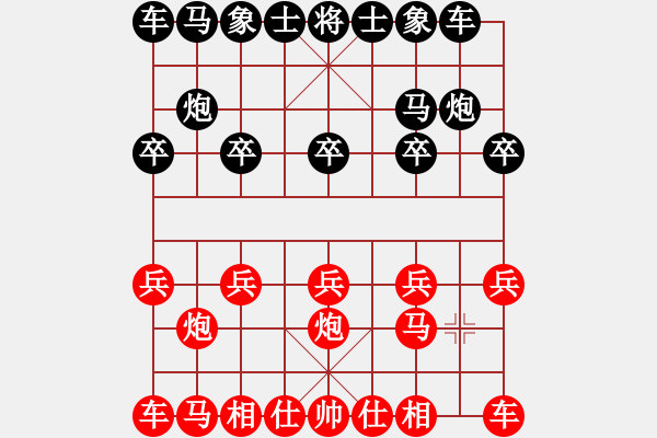 象棋棋譜圖片：推演棋盤(pán)[一] - 步數(shù)：0 