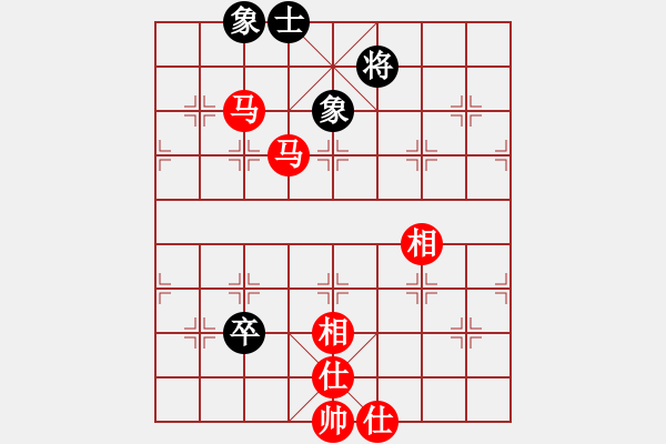 象棋棋譜圖片：紅先勝倚天軟件單核版 - 步數(shù)：115 