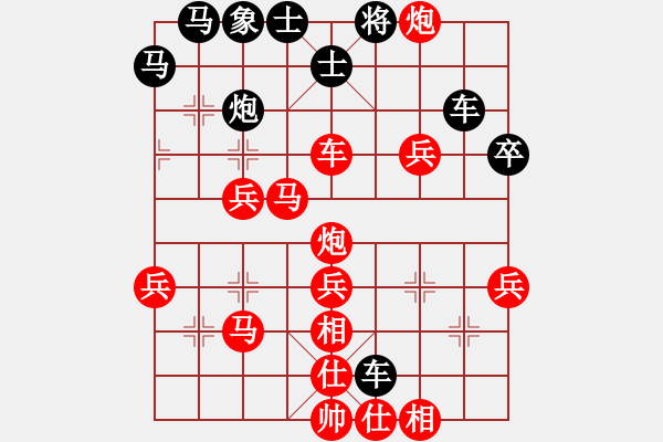 象棋棋譜圖片：未卜先知(2段)-勝-三國勇張飛(2段) - 步數：50 