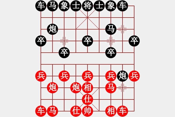 象棋棋谱图片：kuailena(7段)-和-丹桂飘香(日帅) - 步数：10 