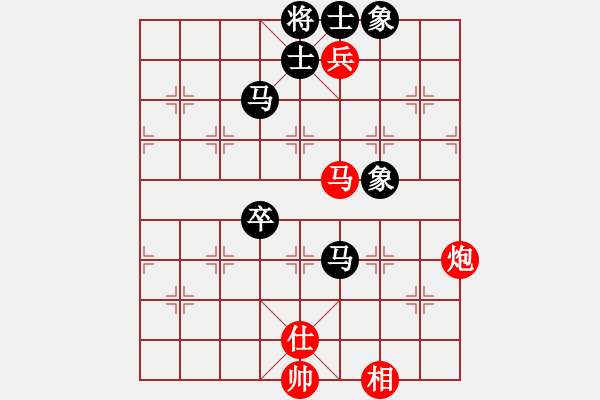 象棋棋谱图片：何建中 先和 赵殿宇 - 步数：120 