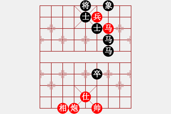 象棋棋谱图片：何建中 先和 赵殿宇 - 步数：170 
