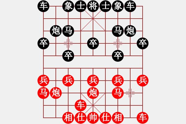 象棋棋譜圖片：馬路殺手AkE.阿曼 后勝 棋攤中年男子 - 步數(shù)：10 