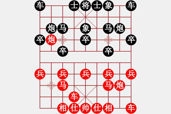 象棋棋譜圖片：20059649[紅先負(fù)] -VS- 贏一盤實(shí)在難[黑] 起馬對(duì)進(jìn)７卒 - 步數(shù)：10 